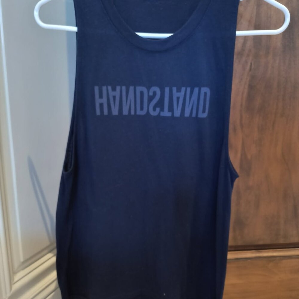 ALO Handstand Tank Top Blue - Medium Like New